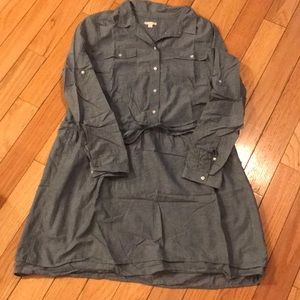 Gap Botton-up Shirt Dress